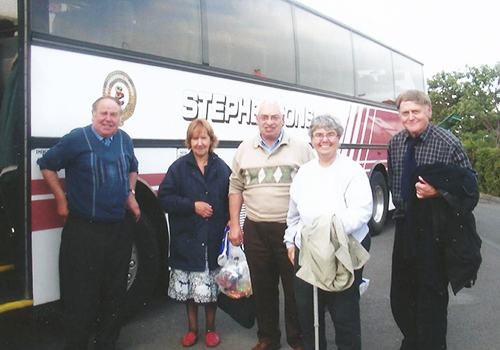 Stephensons Coaches - passengers