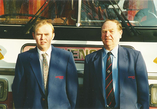 Stephensons Coaches - Michael and Mark Stephenson